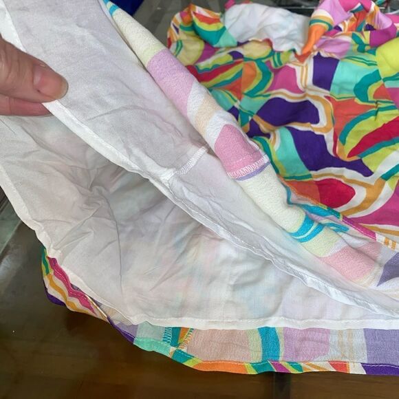 Sky to Moon brightly colored, sundress, adjustable spaghetti straps, back zipper - Picture 8 of 11